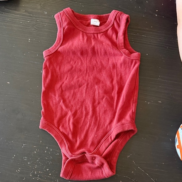 Banana Republic Other - Banana Republic Red Kids Bodysuit